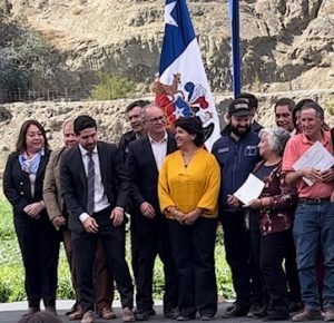 CORES Fabiola Pérez e Igor Verdugo participaron en actividad presidencial en Alto del Carmen